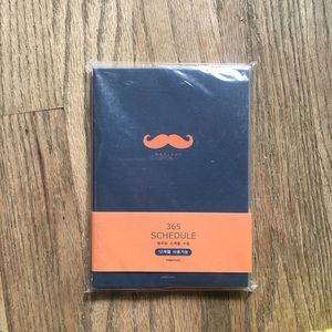 Bonjour Mustache Schedule Planner